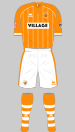 blackpool fc 2015-16 kit