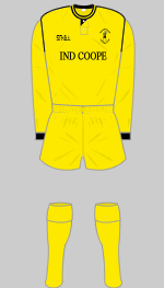 burton albion fc 1990-91