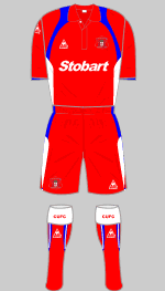 carlisle united 2009-10 away kit