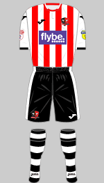 exeter city fc 2019-2020 1st kit