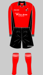 fleetwood town fc 2002-04 kit