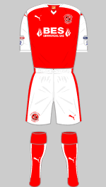 fleetwood town fc 2016-17 1st kit