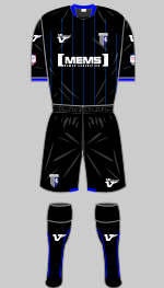 gillingham fc 2012-13 third kit