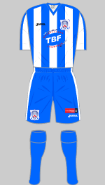 coleraine fc 2011-12 home kit