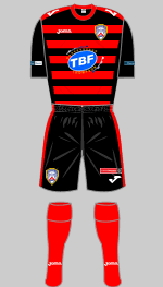 coleraine fc 2014-15 change kit