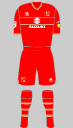 MK Dons 2019-20 2nd kit