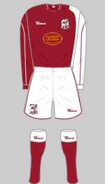 Northampton Town 2007-08 Kit