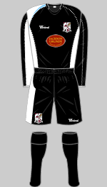 northampton town 2008-09 away kit