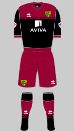 norwich city 2014-15 change kit