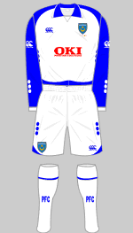 portsmouth away kit 2008-09