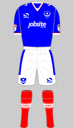 portsmouth fc 2016-17 1st kit