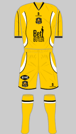 dumbarton fc 2011-12 home kit