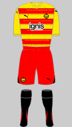 partick thistle 2010-11 home kit