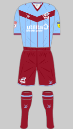 scunthorpe united 2019-20 1st kit