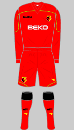 watford 2008-09 away kit