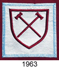 west ham united crest 1963