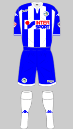 wigan athletic 2015-16 kit