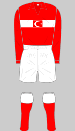 turkey 1954 wworld cup change kit